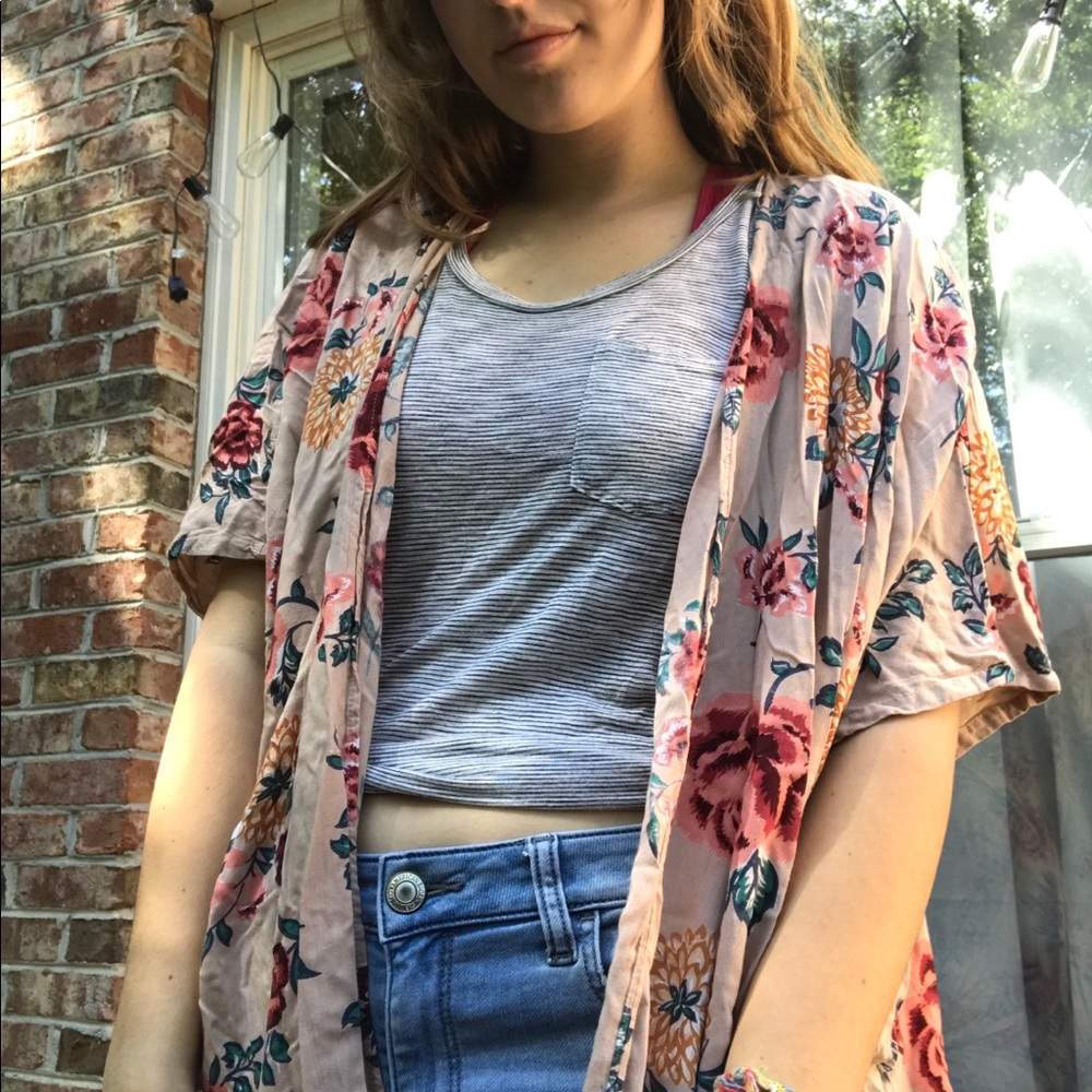 Floral Kimono